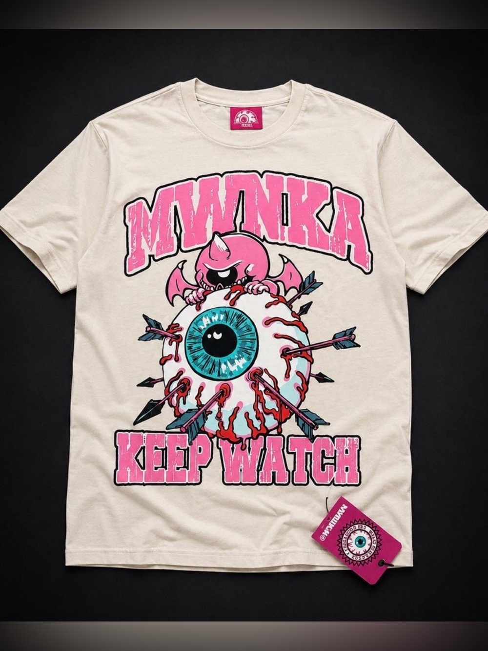 Mishka NYC (MWNKA) “Keep Watch” Graphic Tee - Size M - NWT